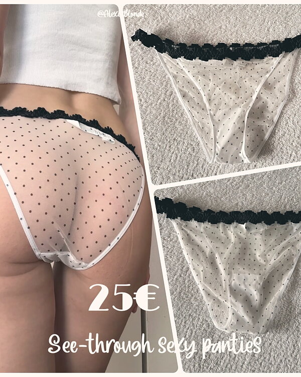 Mutandine trasparenti in tulle