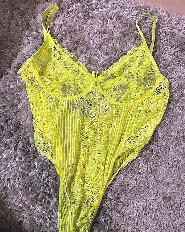 Pazzesco body giallo fluo